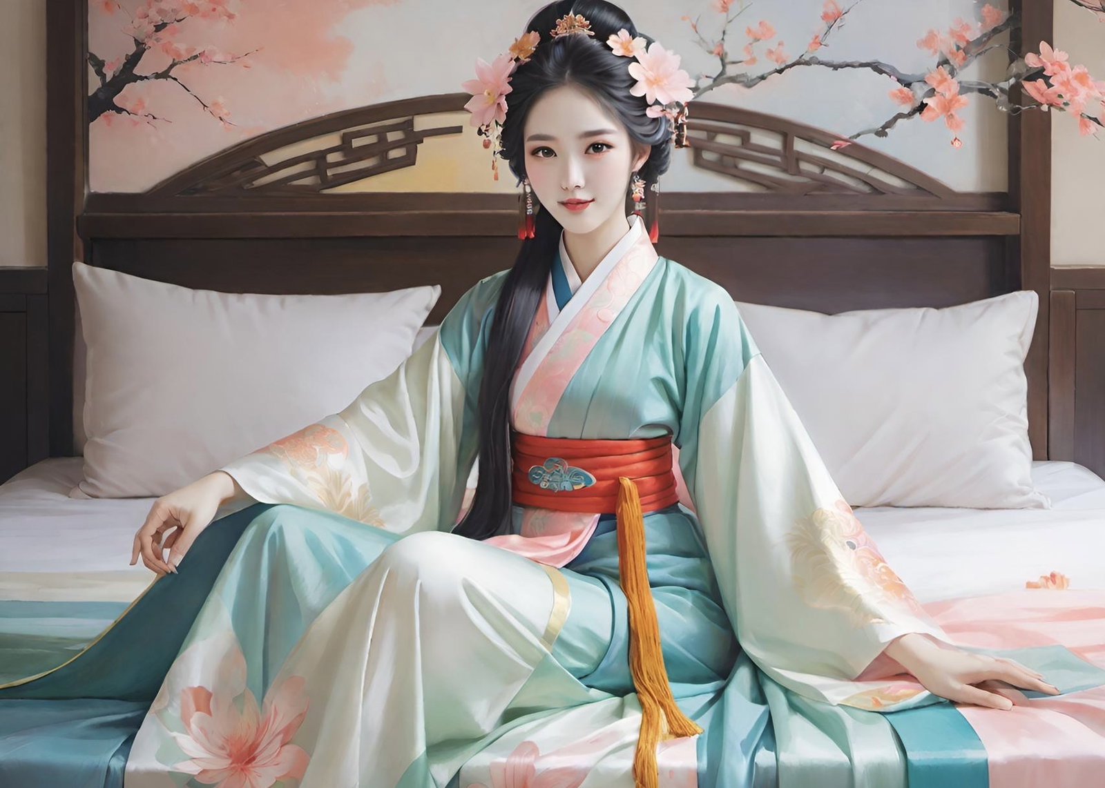 Cover art for To Save The Sword God: A Cauldron’s Choice, a xianxia scenario on AI Dungeon
