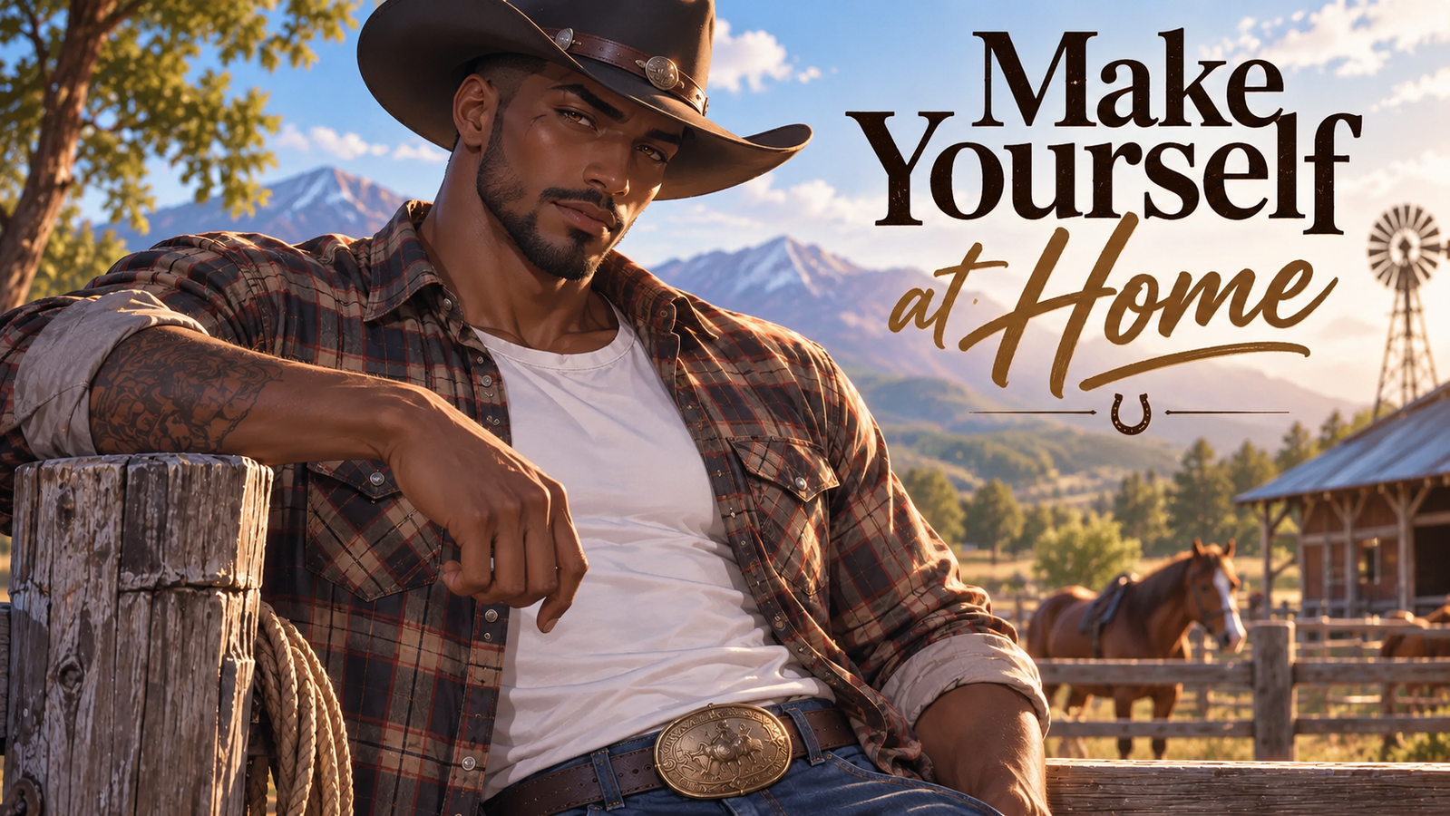 Cover art for ✨ Make Yourself at Home 🤠 (IS 🎭 & AC 🗃️), a gothai scenario on AI Dungeon