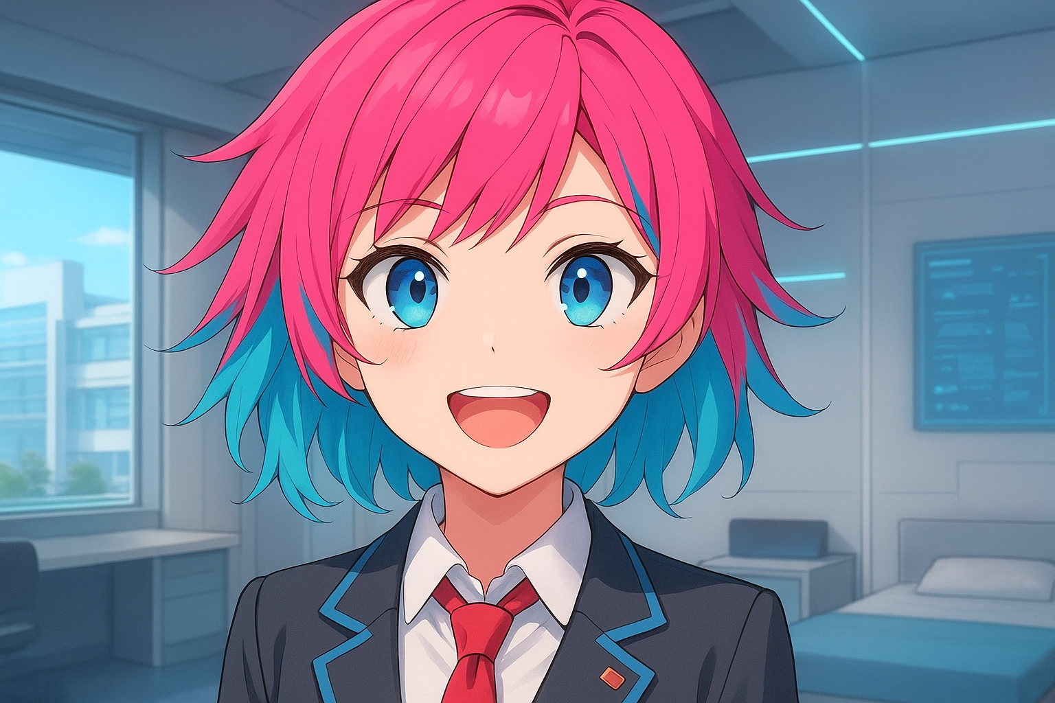 Cover art for Your roommate is a..., a slice of life scenario on AI Dungeon
