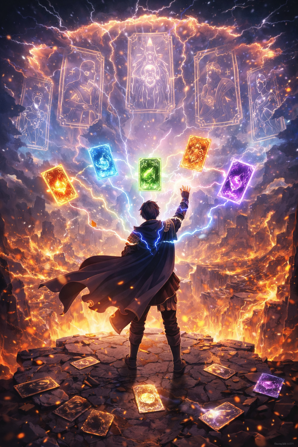 Cover art for Card Wars V2, a magic scenario on AI Dungeon