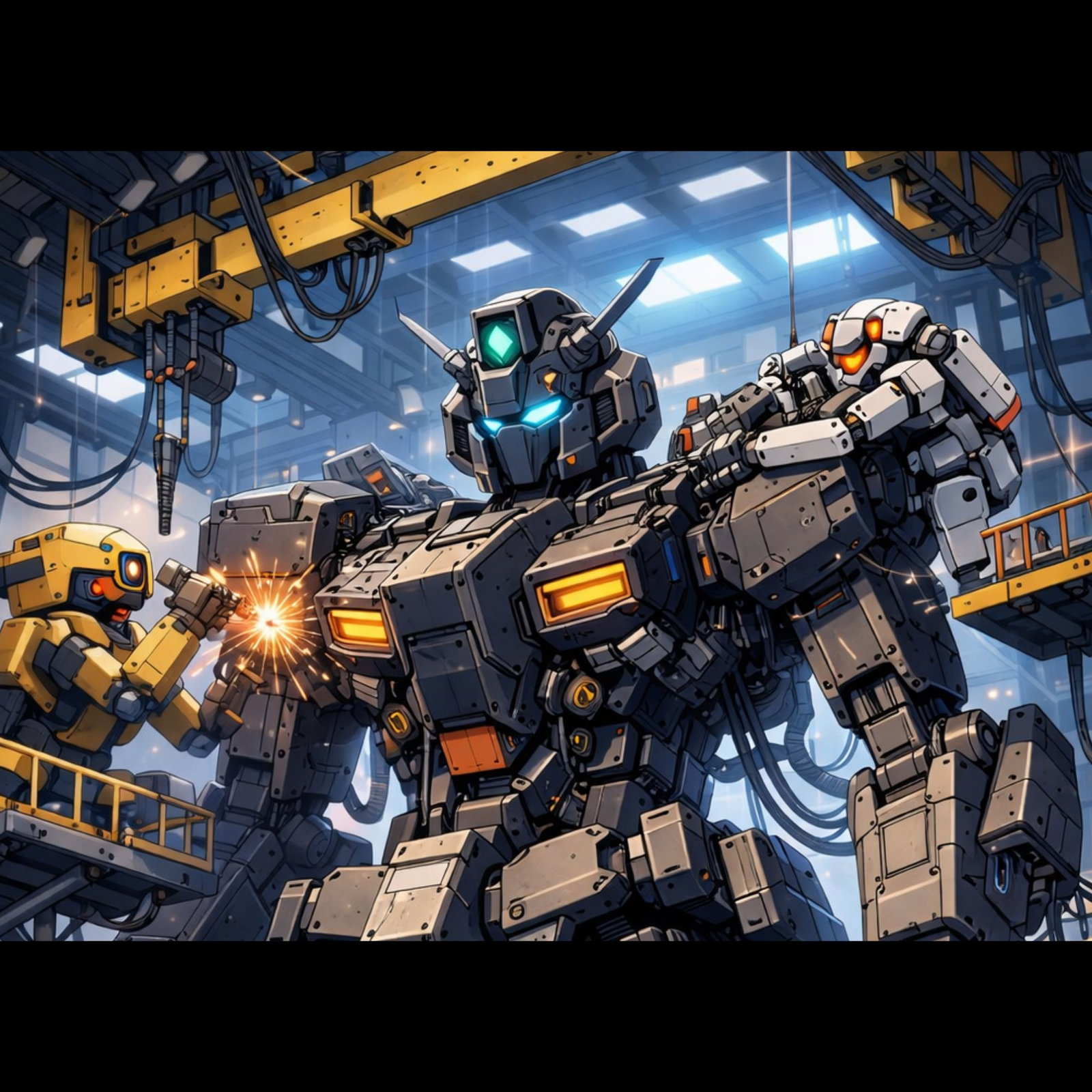 Cover art for Build Your Warframe, a sci fi scenario on AI Dungeon