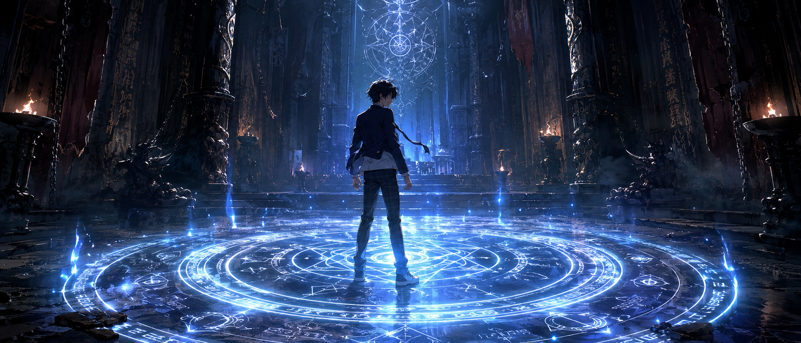 Cover art for Summoned by the World, a slice of life scenario on AI Dungeon