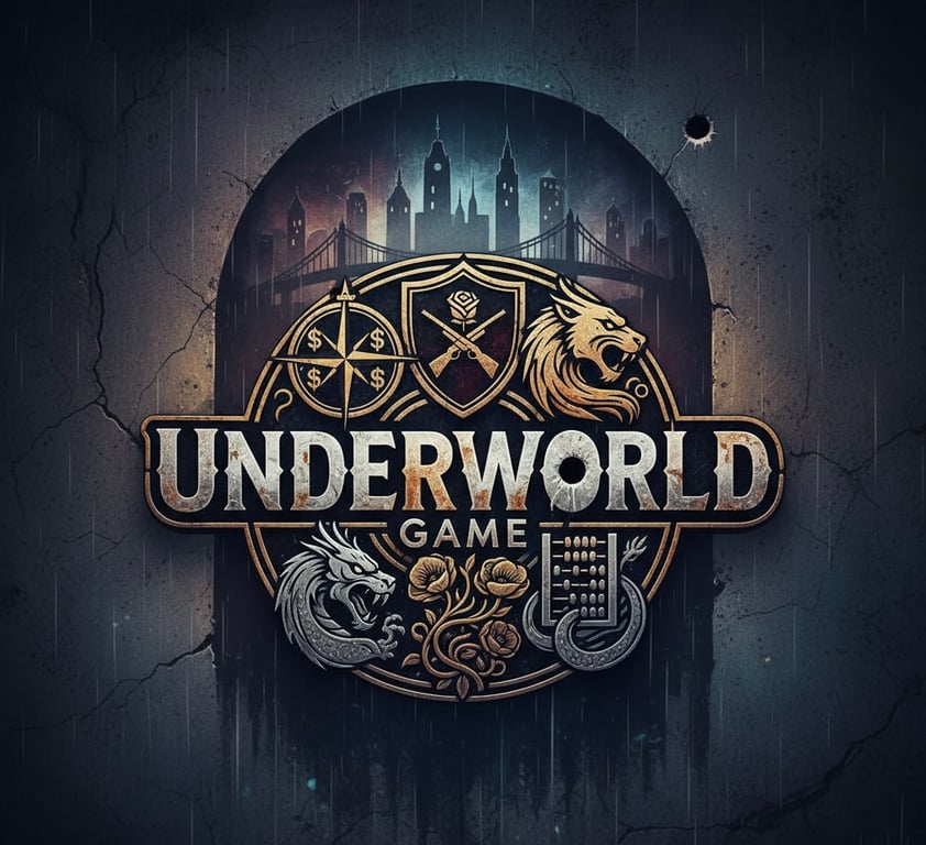 Cover art for Underworld Game, a crime scenario on AI Dungeon