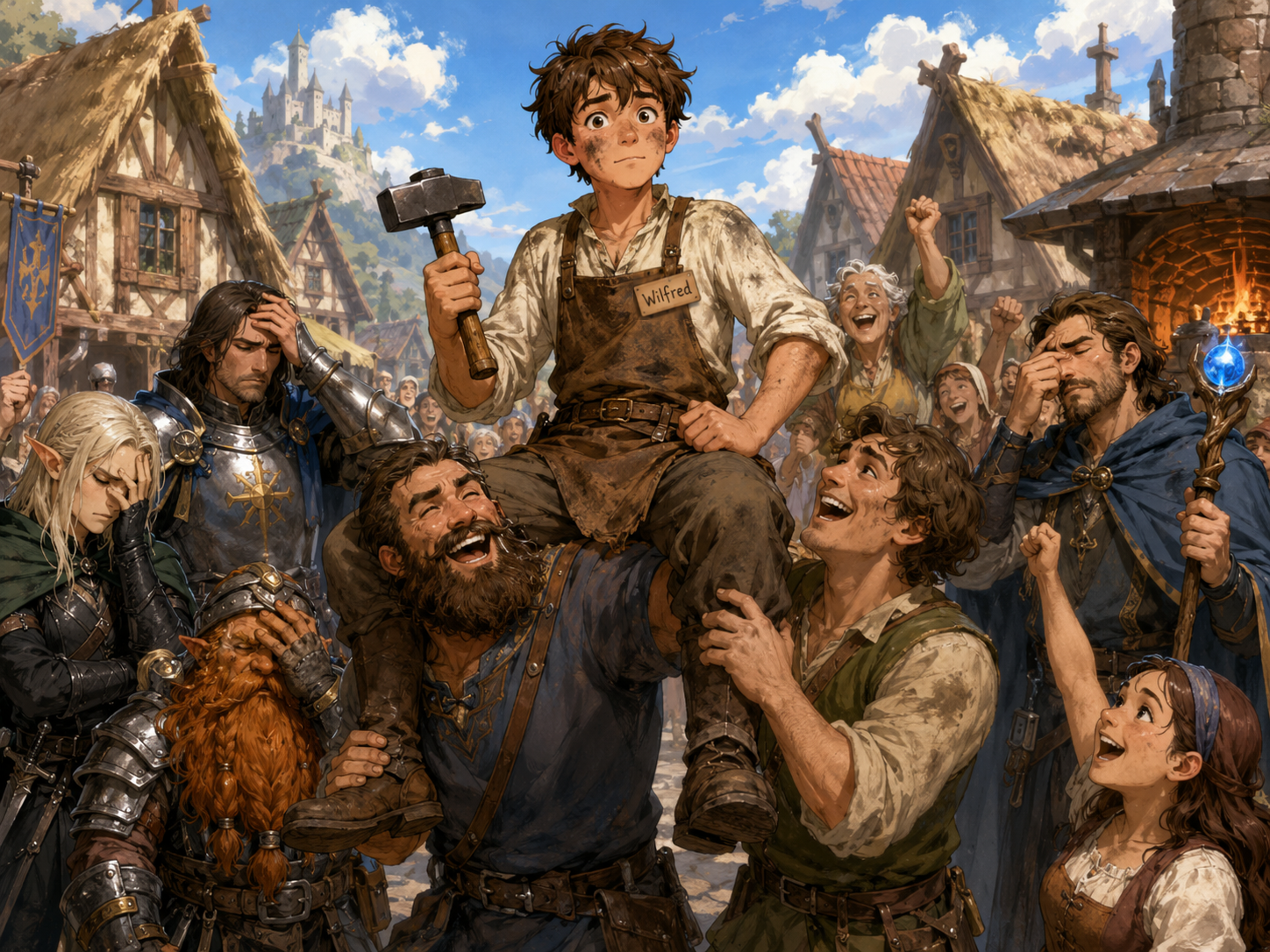 Cover art for Gary’s Favorite NPC, an innerself scenario on AI Dungeon