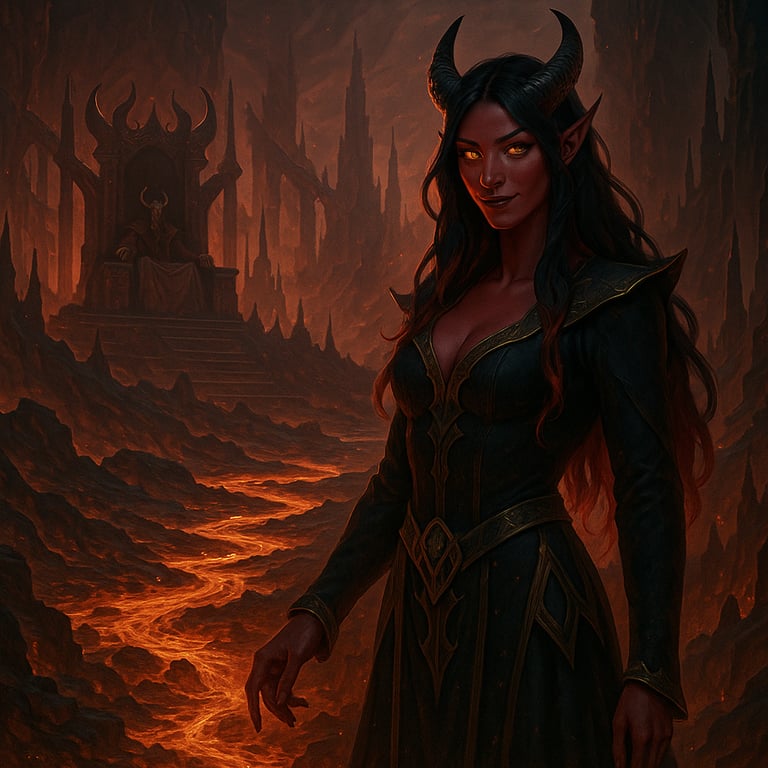 Cover art for Your new demon bride, a demon scenario on AI Dungeon
