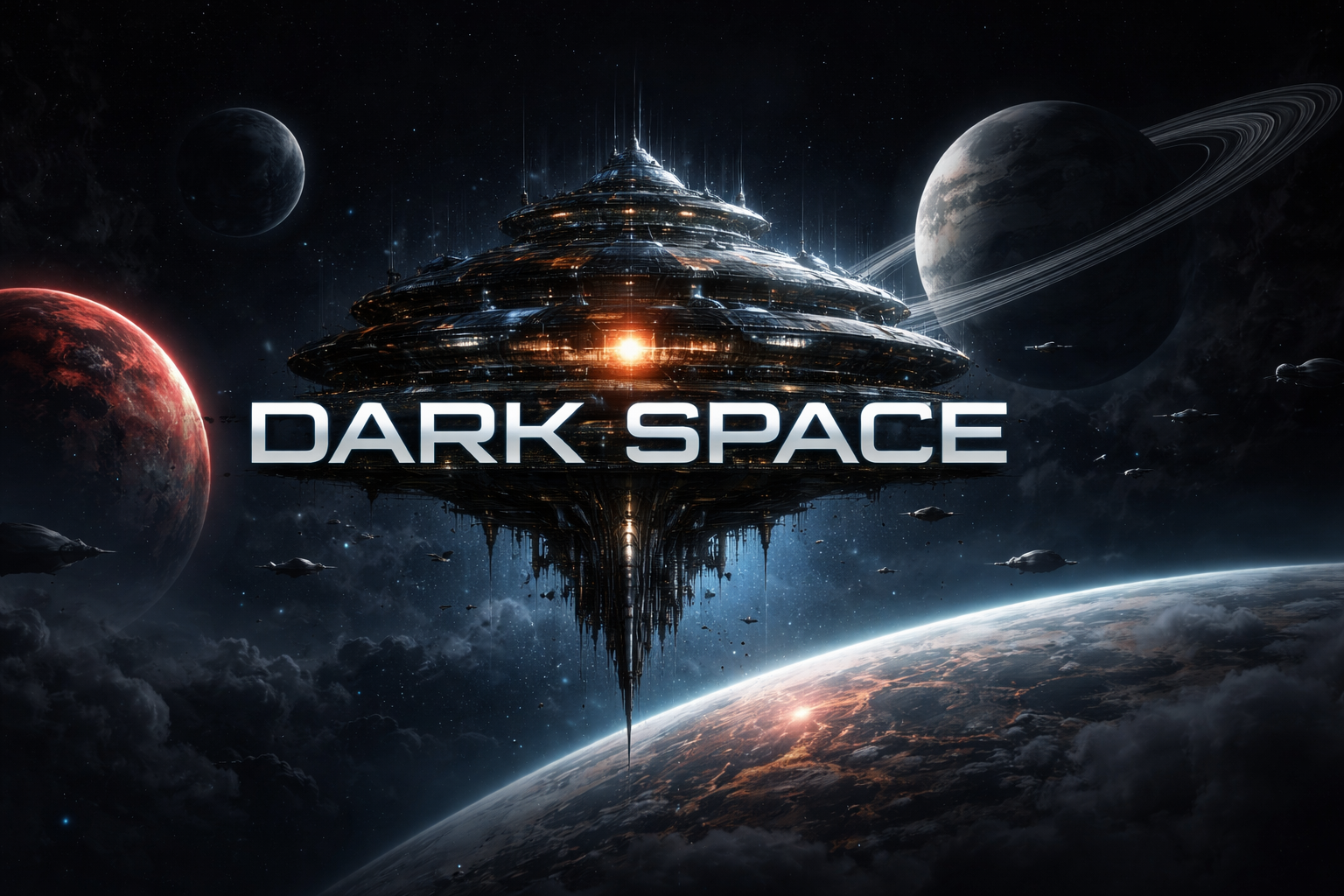 Cover art for Dark Space: Faded Light, an adventure scenario on AI Dungeon