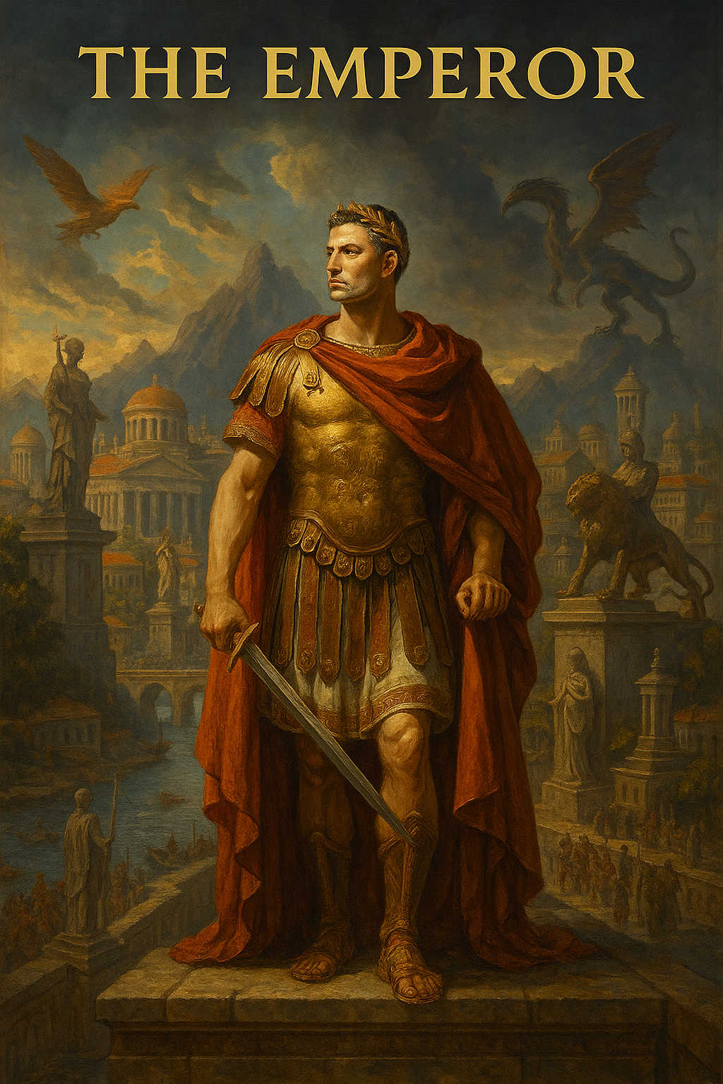 Cover art for The Emperor (Auto-cards), a roman scenario on AI Dungeon