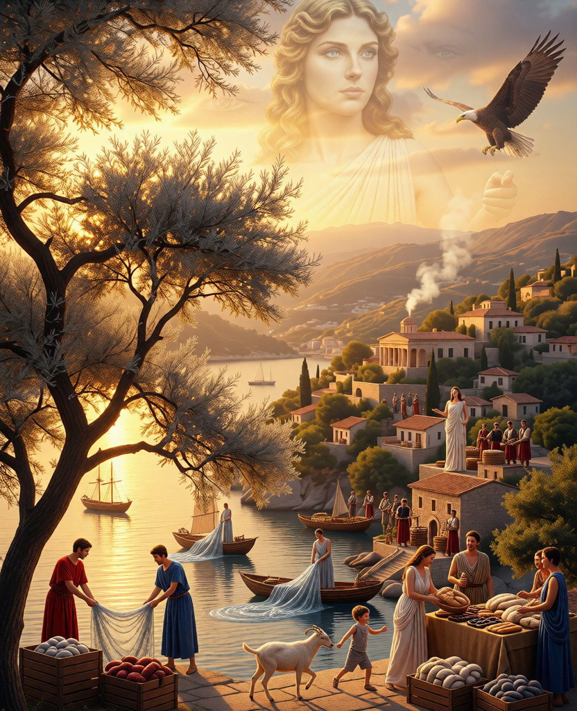 Cover art for The Odyssey: New Fate , a greek scenario on AI Dungeon