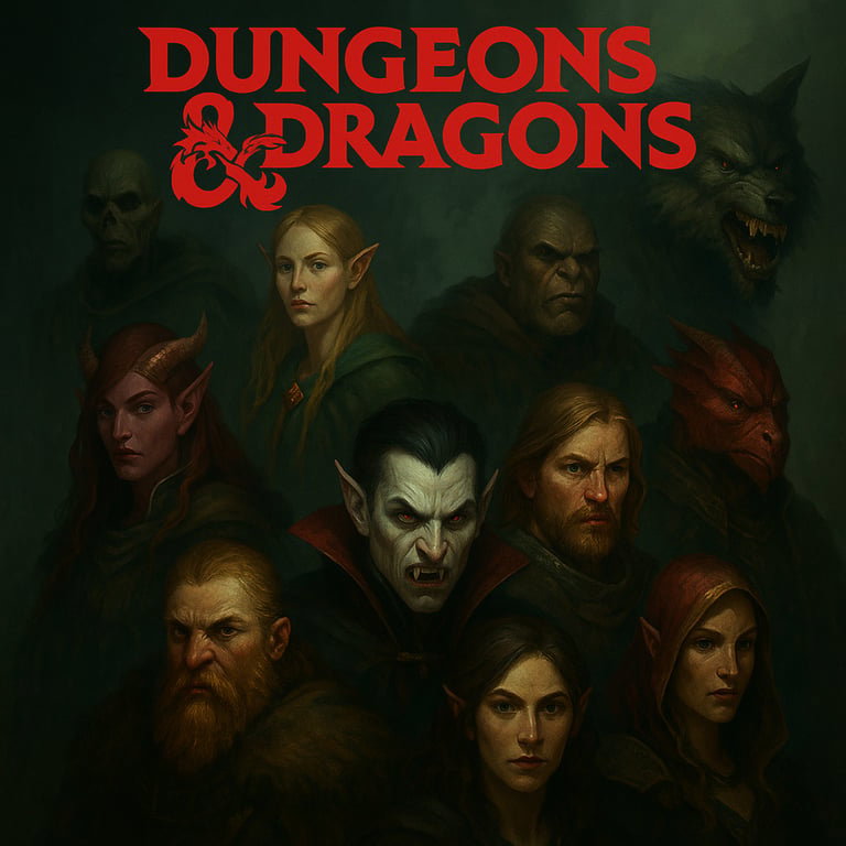 Cover art for World of D&D, a dnd scenario on AI Dungeon