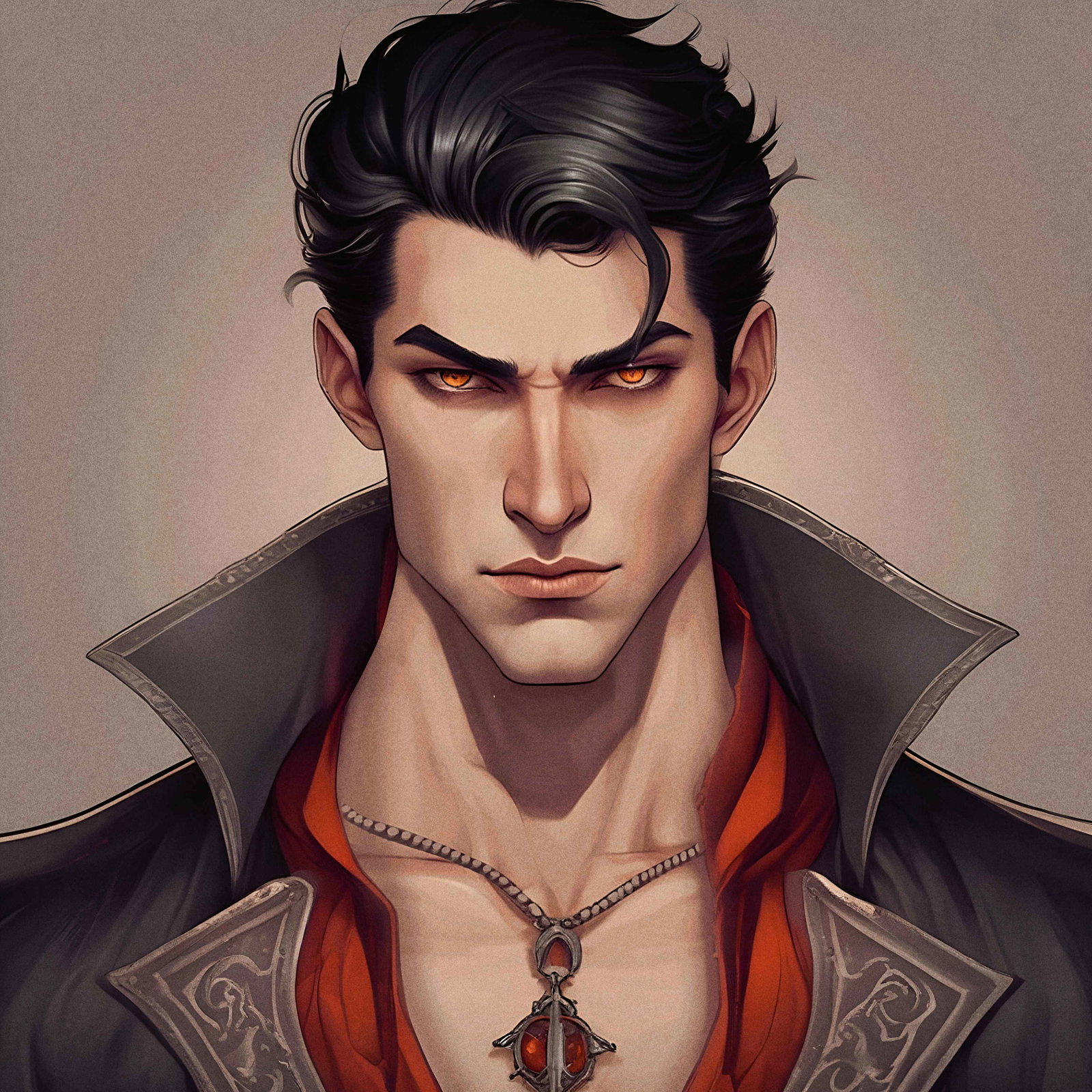 Cover art for Alaric Nathair - Only For You, a vampire scenario on AI Dungeon