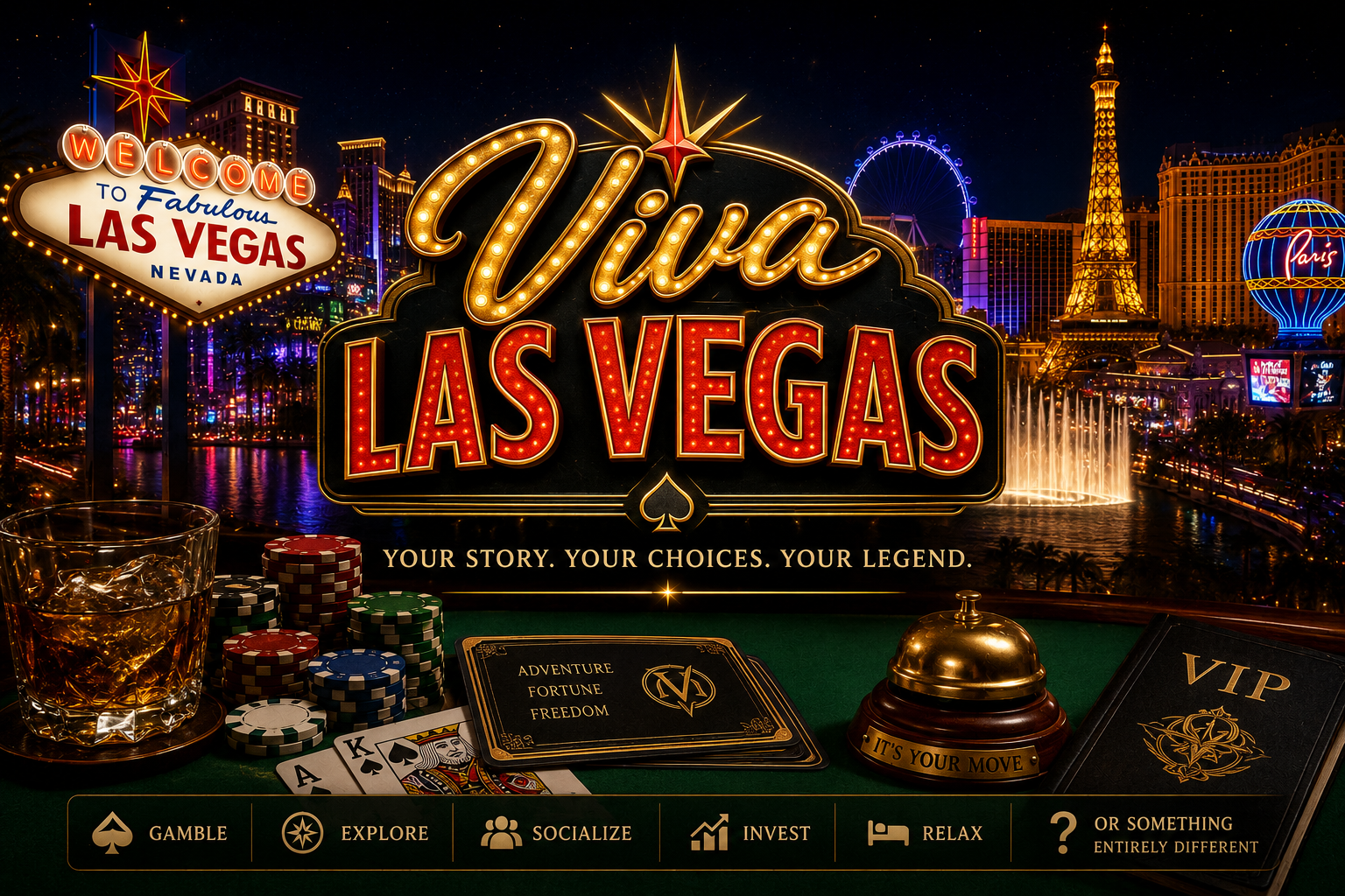 Cover art for Viva Las Vegas on AI Dungeon