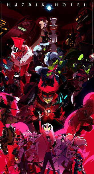 Cover art for Hazbin Hotel + helluva boss on AI Dungeon