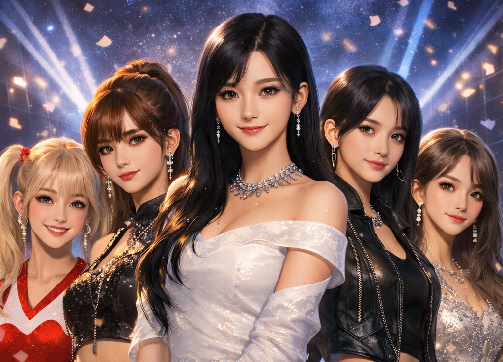 Cover art for An Idols Love , a romance scenario on AI Dungeon