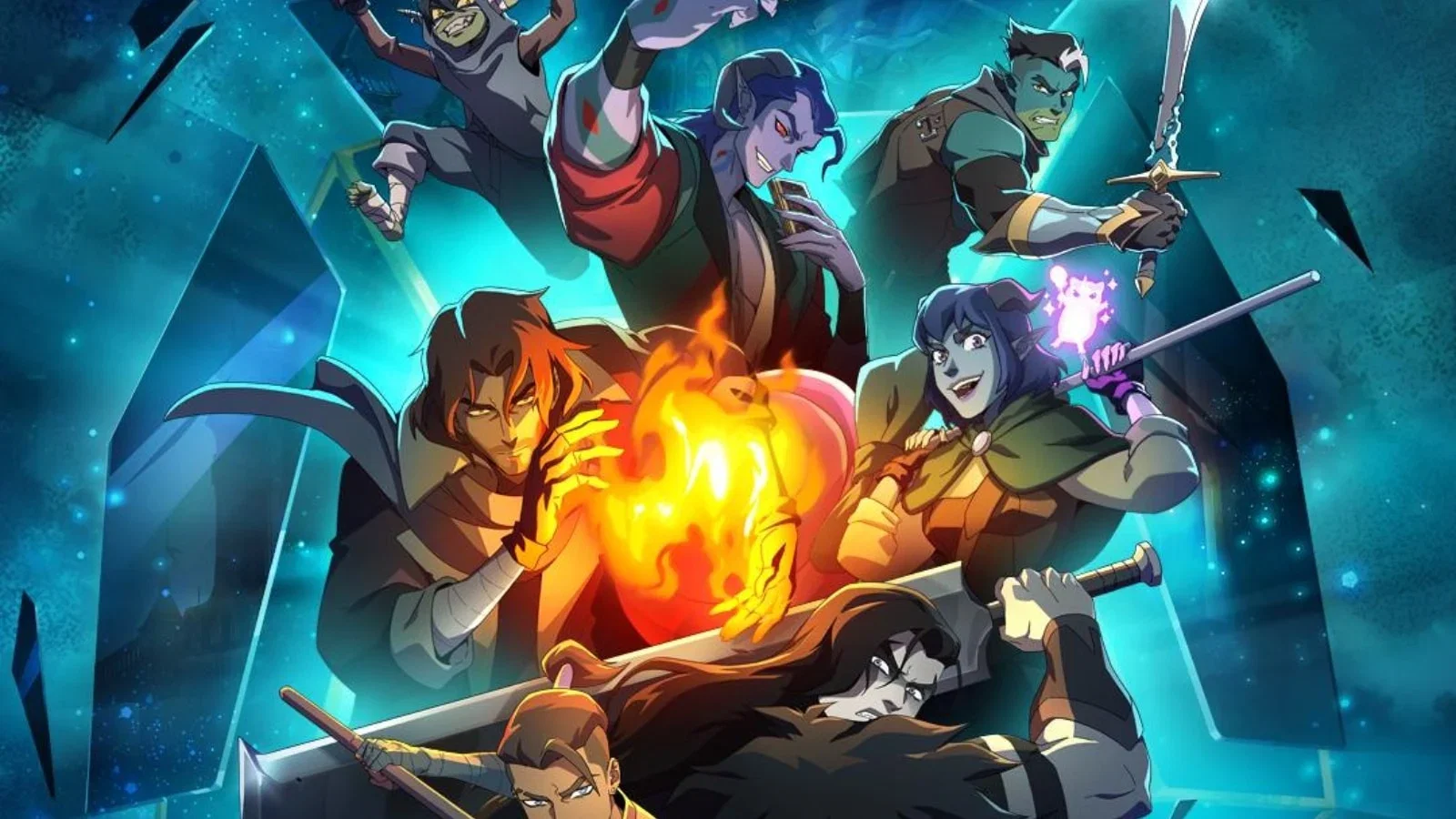 Cover art for The Mighty Nein RPG, a dragons scenario on AI Dungeon