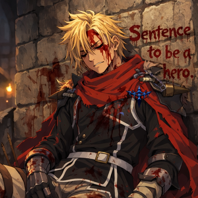 Cover art for Sentence to Be a Hero, a magic scenario on AI Dungeon
