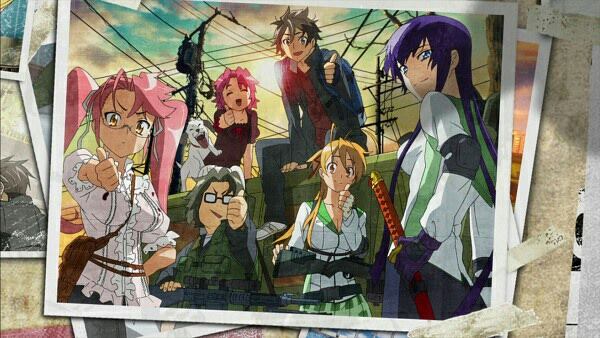 Cover art for High School of The Dead, an anime scenario on AI Dungeon