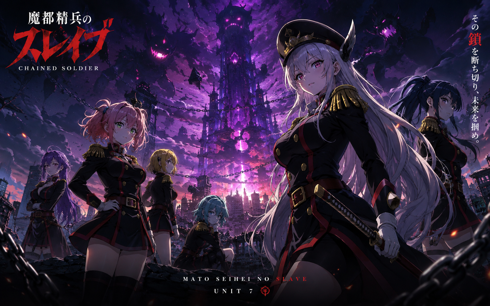 Cover art for Chained Soldier RPG, an anime scenario on AI Dungeon