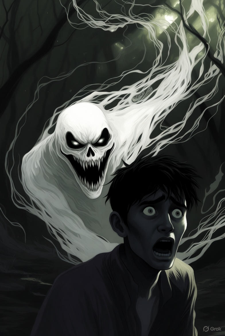 Cover art for Revers Horror, a ghost scenario on AI Dungeon