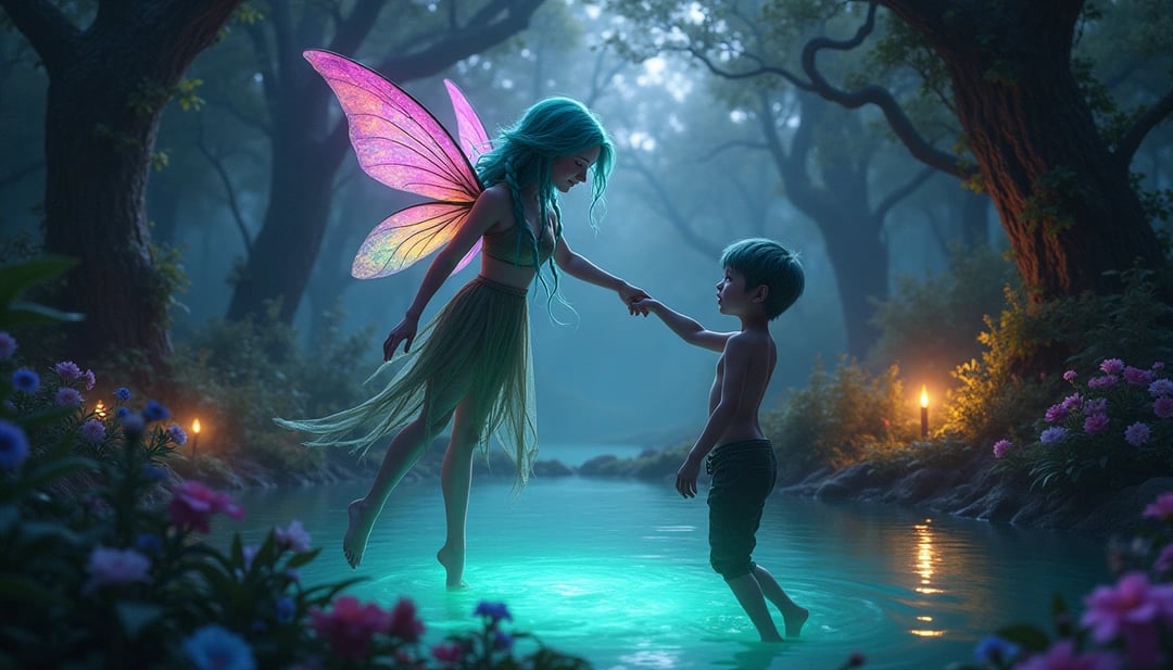 Cover art for Taken, a fairy adventure on AI Dungeon