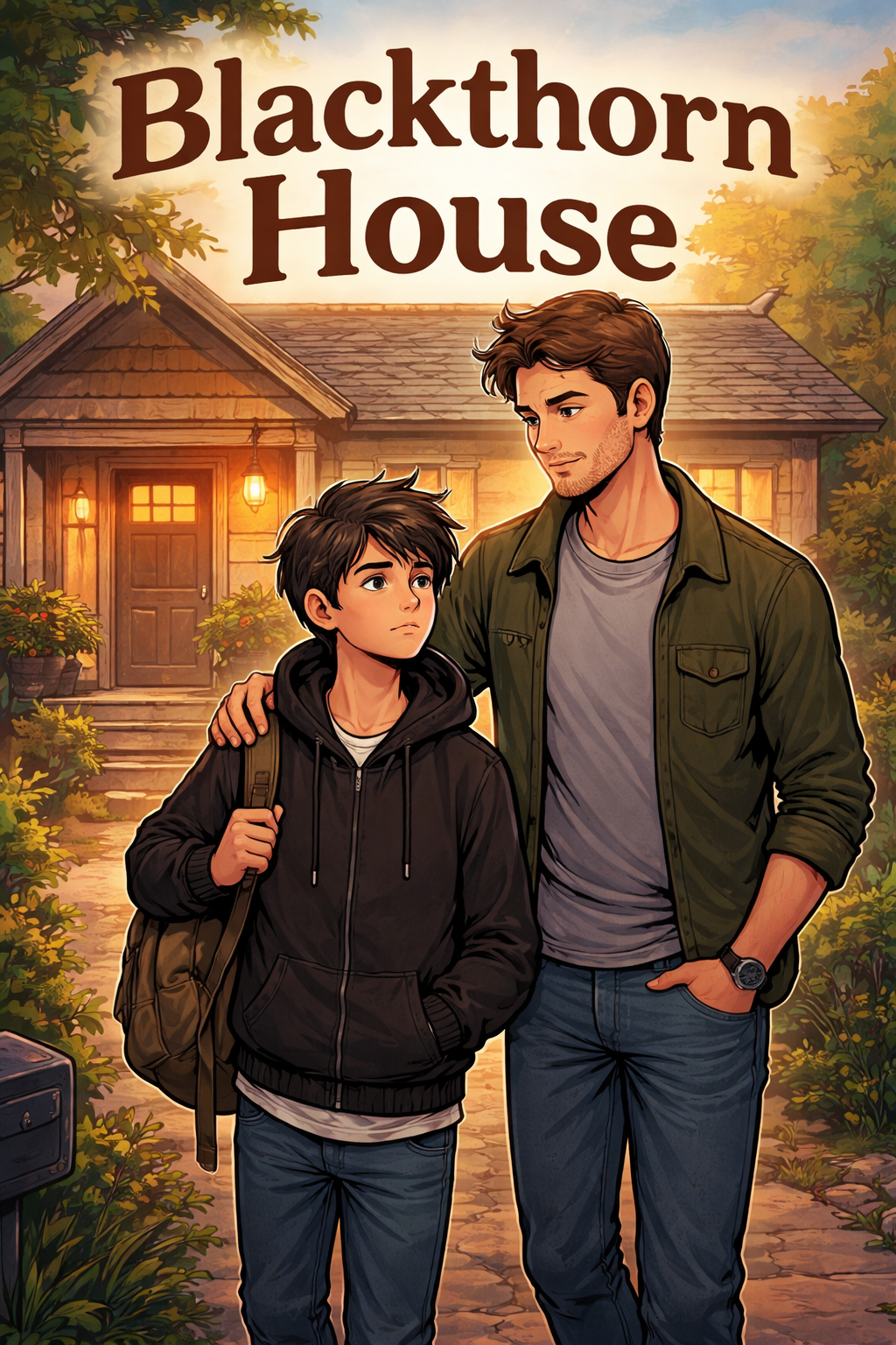 Cover art for Blackthorn House: Where Someone Stays, a slice of life scenario on AI Dungeon
