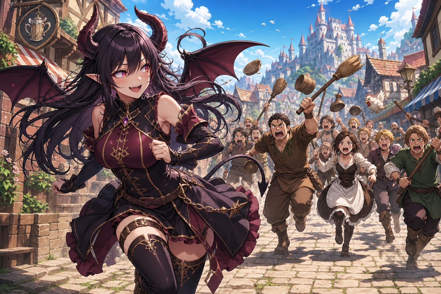 Cover art for Avatarfall: Chronicles of Elyndor, an innerself scenario on AI Dungeon