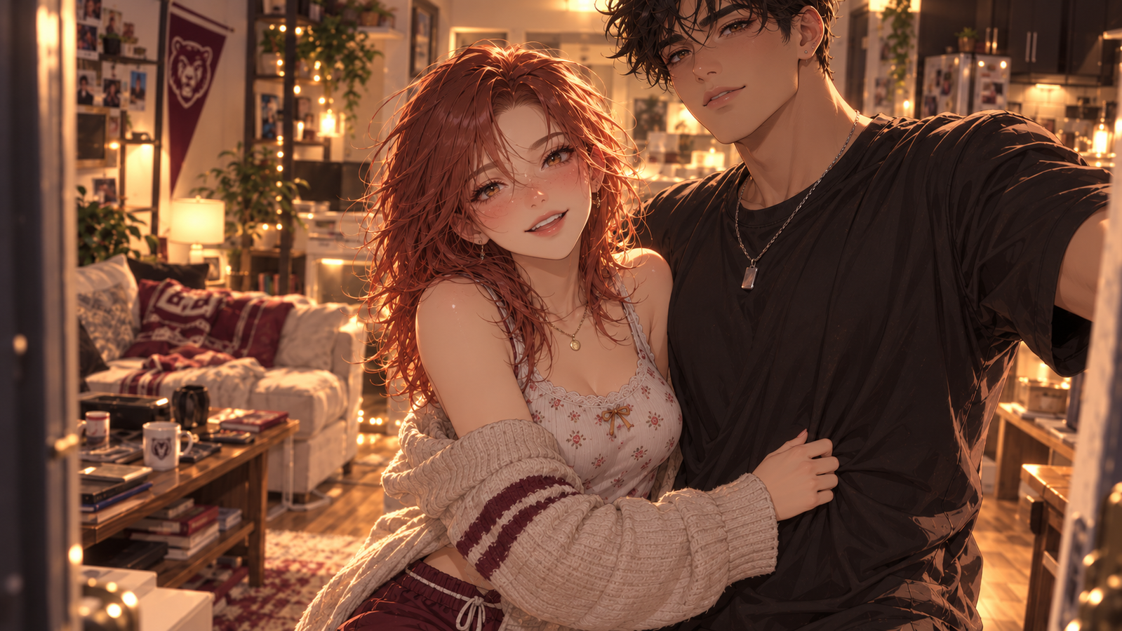 Cover art for She Has a Boyfriend Now, a romance scenario on AI Dungeon