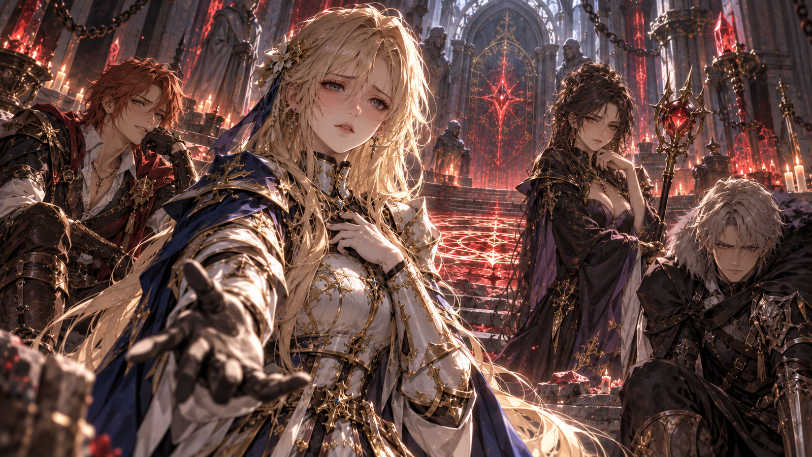 Cover art for Can you.. die for me?, a sacrifice scenario on AI Dungeon