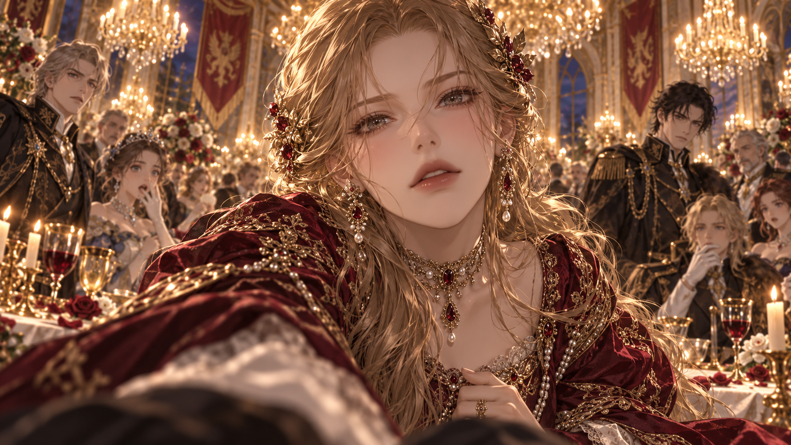 Cover art for Pretend We're Betrothed, a fantasy scenario on AI Dungeon