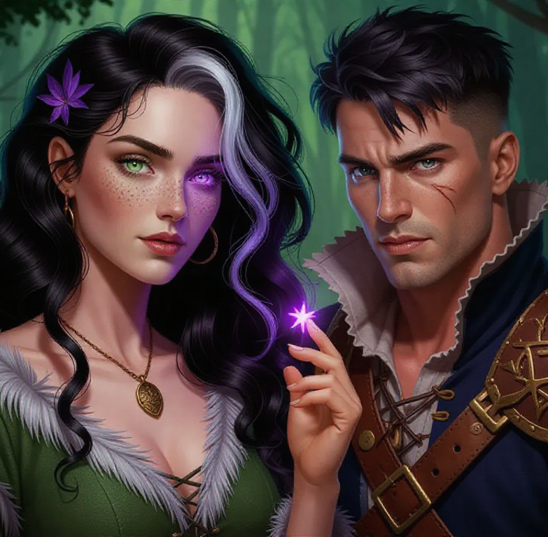Cover art for Ashes & Embers, a witches scenario on AI Dungeon