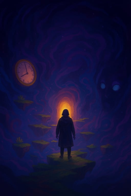 Cover art for ๐ Paradox Dreamscape Tower ๐ฎ, a time travel scenario on AI Dungeon