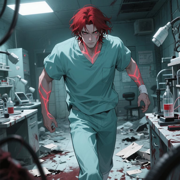 Cover art for CONTAINMENT BREACH, a new promethia scenario on AI Dungeon