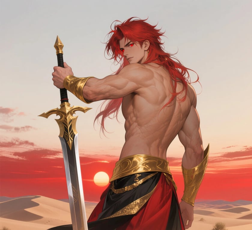 Cover art for Anatomy of Apocalypse, a desert scenario on AI Dungeon