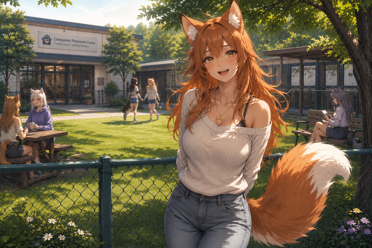 Cover art for A Companion Named Sienna, a slice of life scenario on AI Dungeon