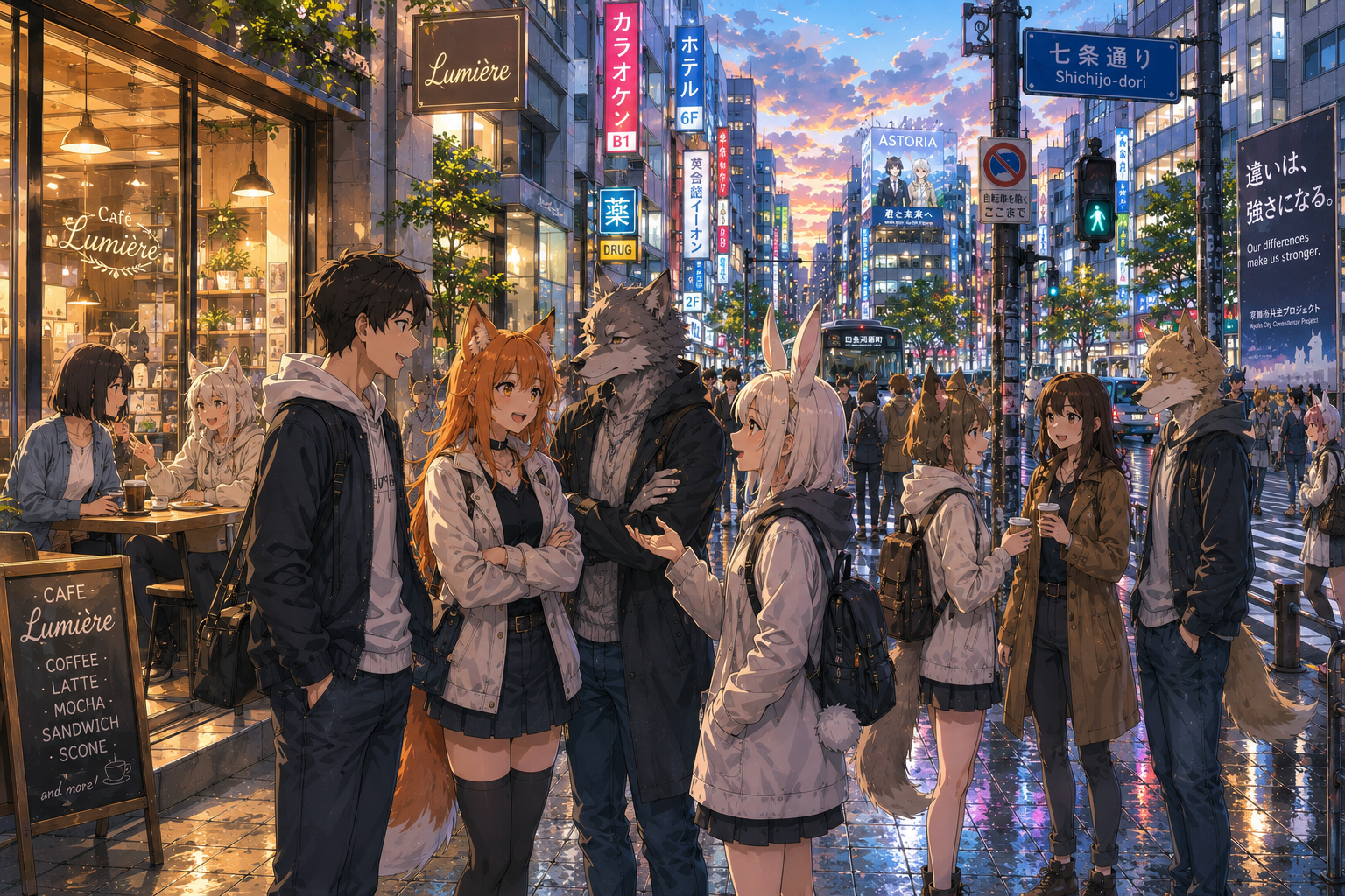 Cover art for Thin Walls, a fox scenario on AI Dungeon