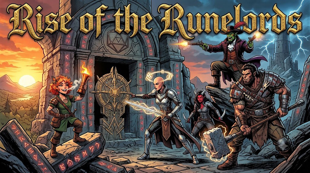 Cover art for Rise of the Runelords, a fantasy world on Voyage
