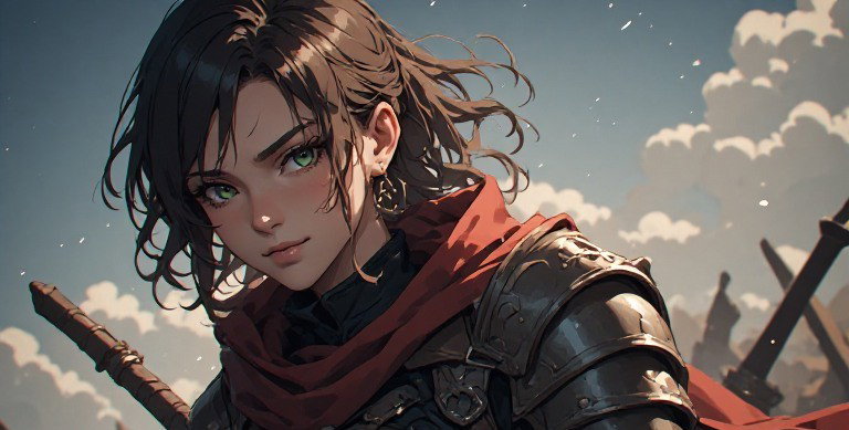 Cover art for Mercenary Marriage, a mercenary scenario on AI Dungeon