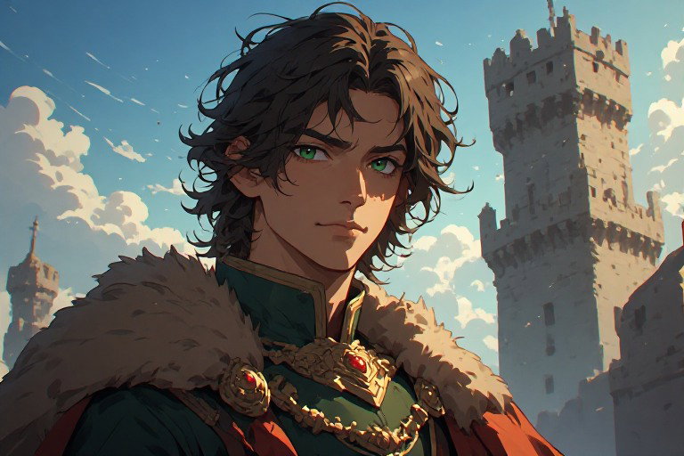 Cover art for The Enchanted Tower, a kingdom scenario on AI Dungeon