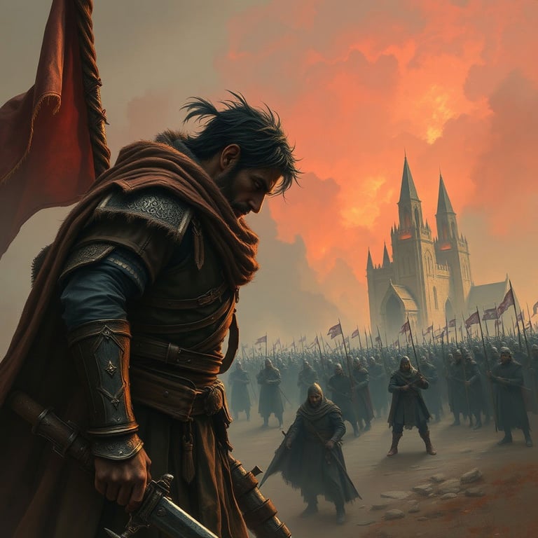 Cover art for The Slayer (v.2.1), a medieval scenario on AI Dungeon