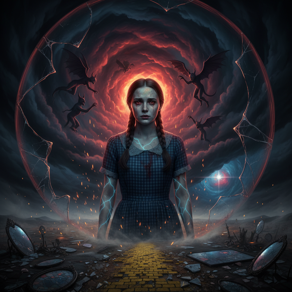 Cover art for Ellie's Salvation, an oz scenario on AI Dungeon