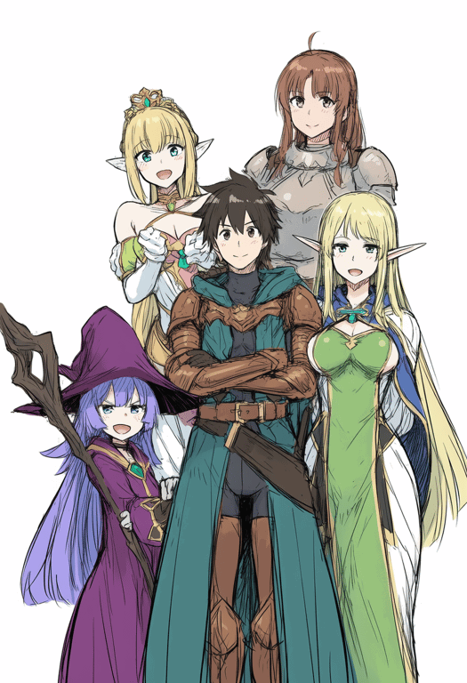 Cover art for TS Hero Harem, a romance scenario on AI Dungeon