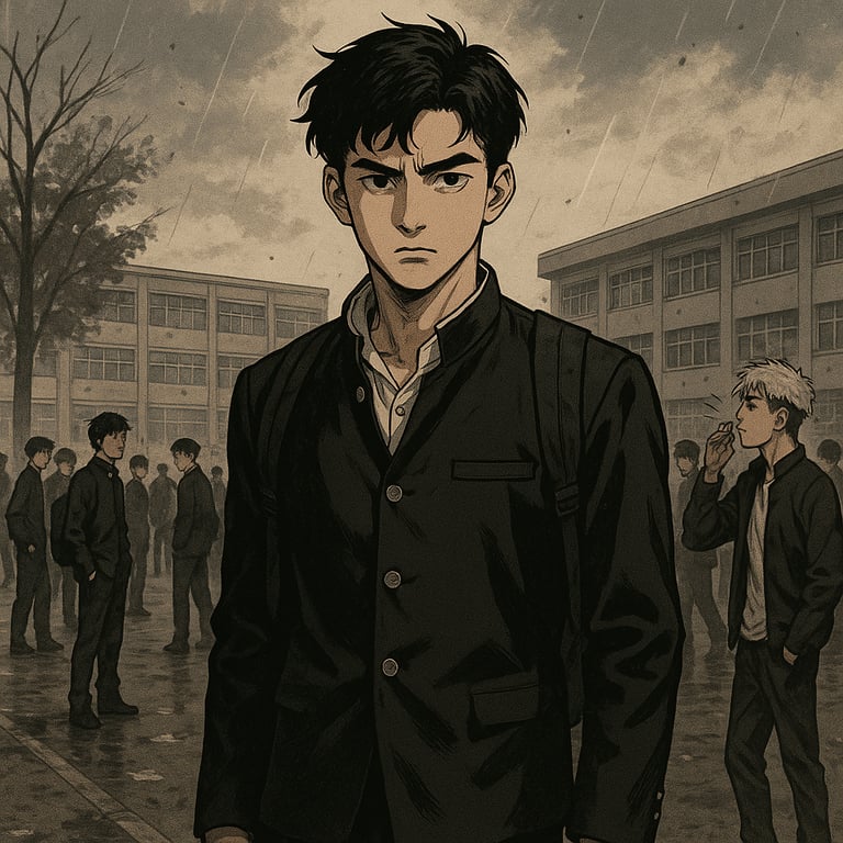 Cover art for Flow State, a school scenario on AI Dungeon