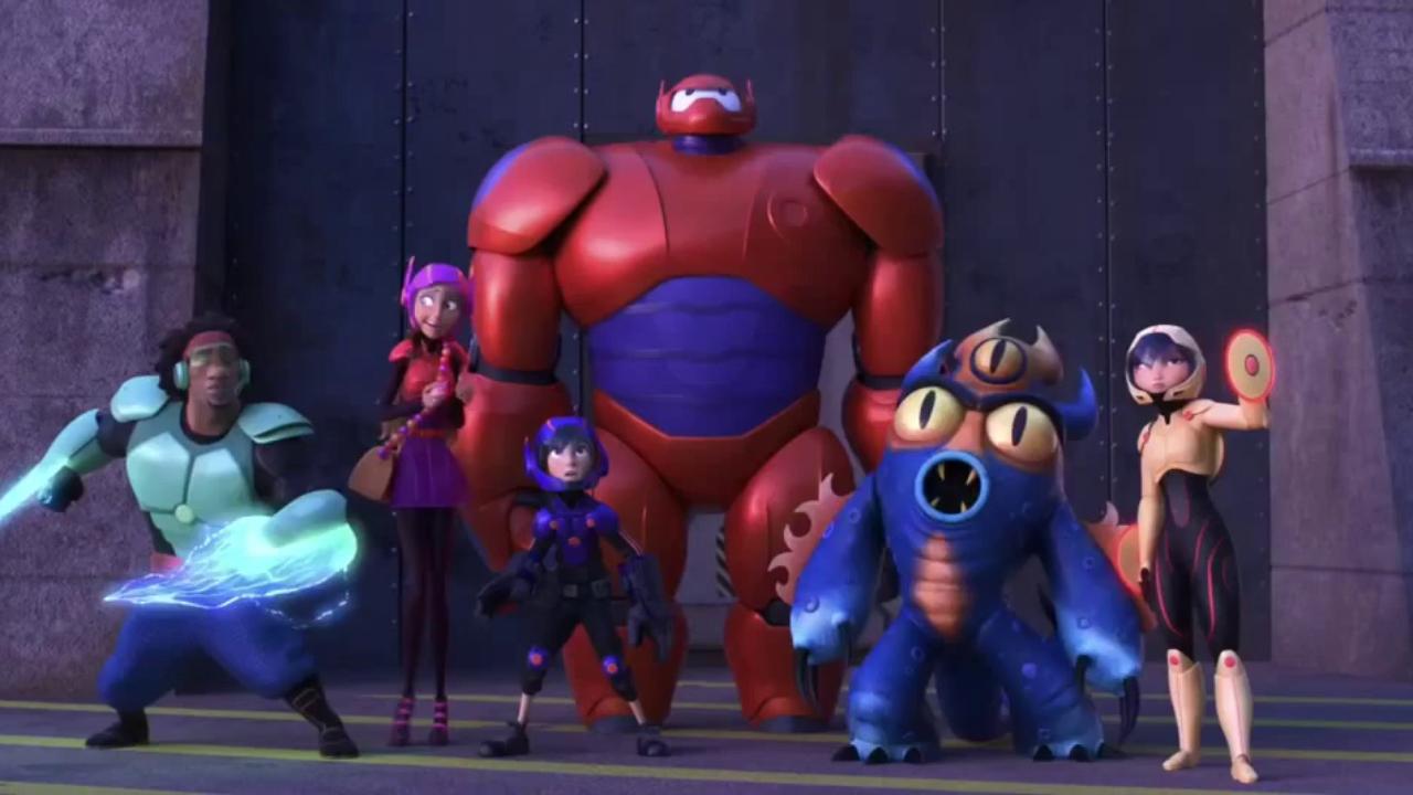 Cover art for Big Hero 6, a disney scenario on AI Dungeon