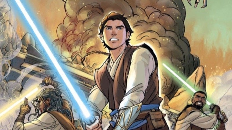 Cover art for Jedi apprentice , a star wars scenario on AI Dungeon