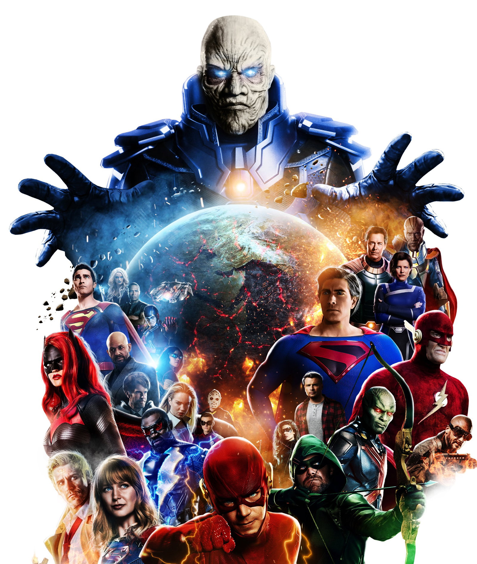 Cover art for The Arrowverse , an arrow scenario on AI Dungeon