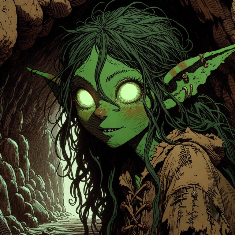 Cover art for Invade the Goblin Cave, a nsfw adventure on AI Dungeon