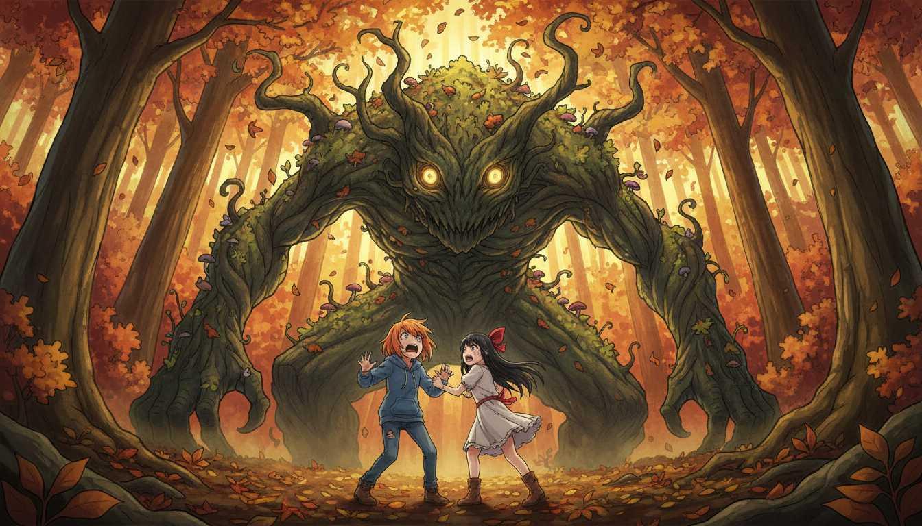 Cover art for Monsters have no peace 🎃, a halloween scenario on AI Dungeon