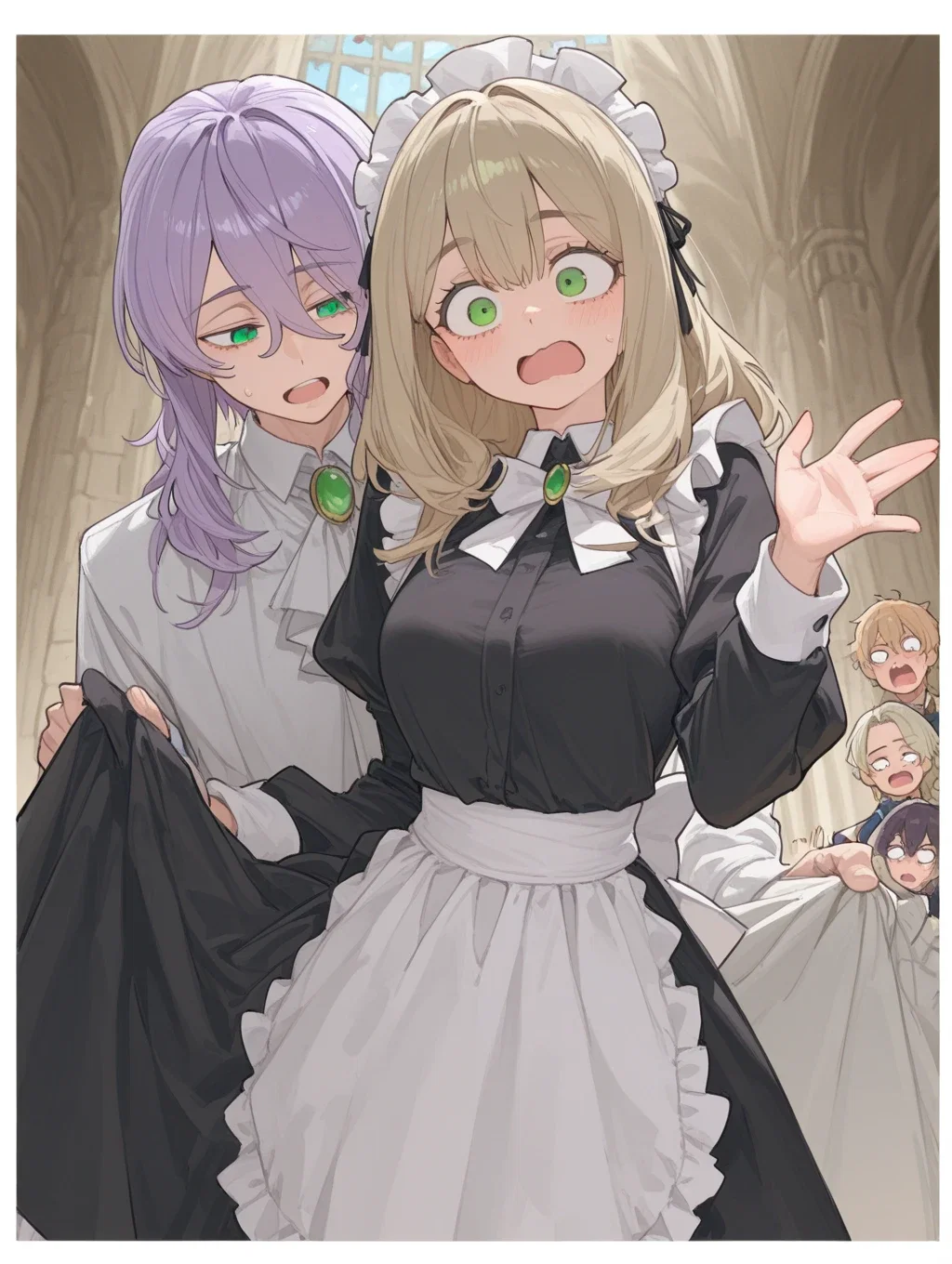 Cover art for "I choose you" đź’Ť, a maid scenario on AI Dungeon