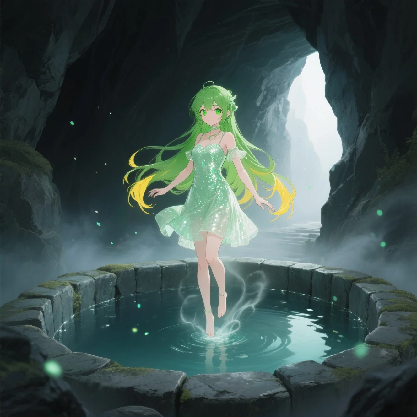 Cover art for A wish for you 🍀, a fairy scenario on AI Dungeon