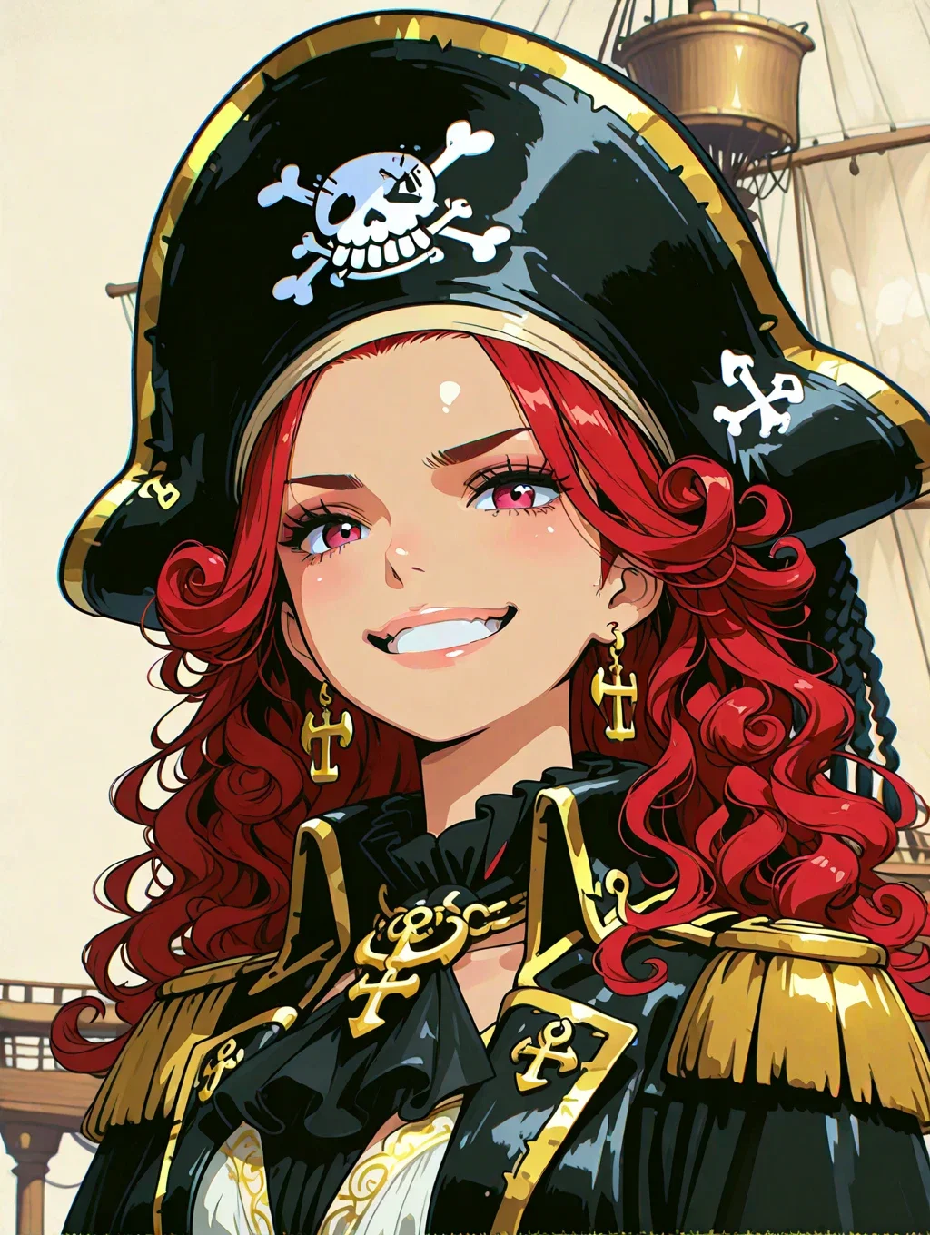 Cover art for Captured by pirates and a mermaid 🏴☠️🧜♀️, a pirate scenario on AI Dungeon
