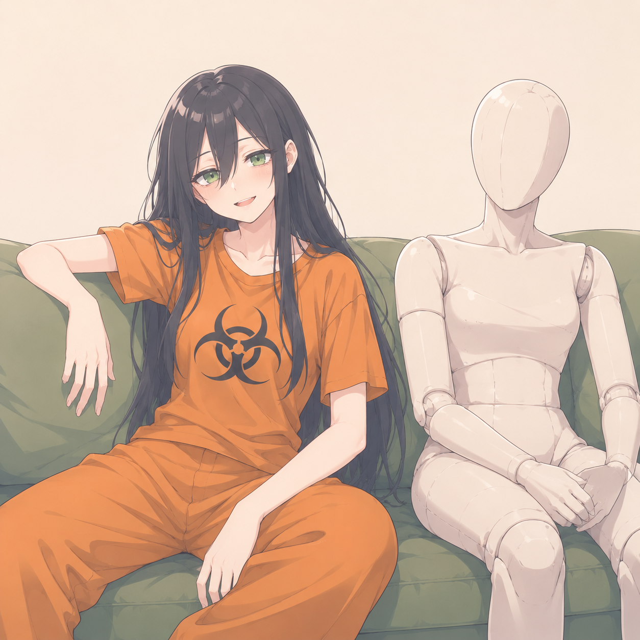 Cover art for She and her "friends", a drama scenario on AI Dungeon